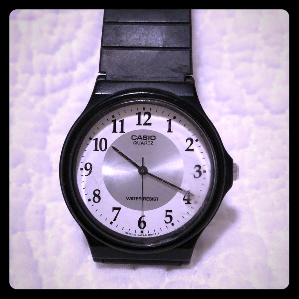 Casio Small Black Watch